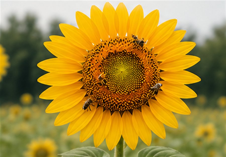 A sunflower turning towards sunlight, representing growing capability and confidence through repeated practice.
